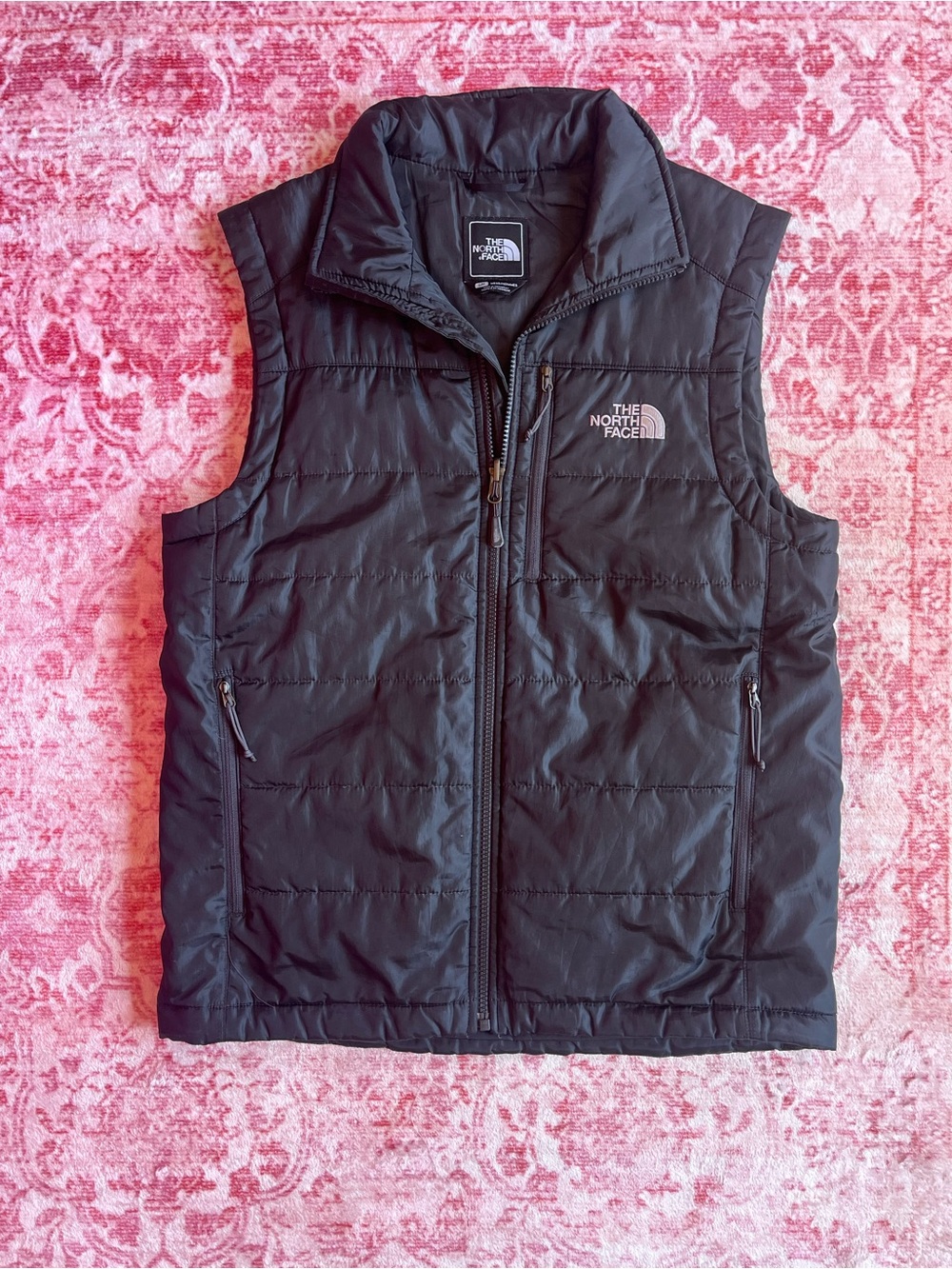The North Face Men's Black Quilted Insulated Vest